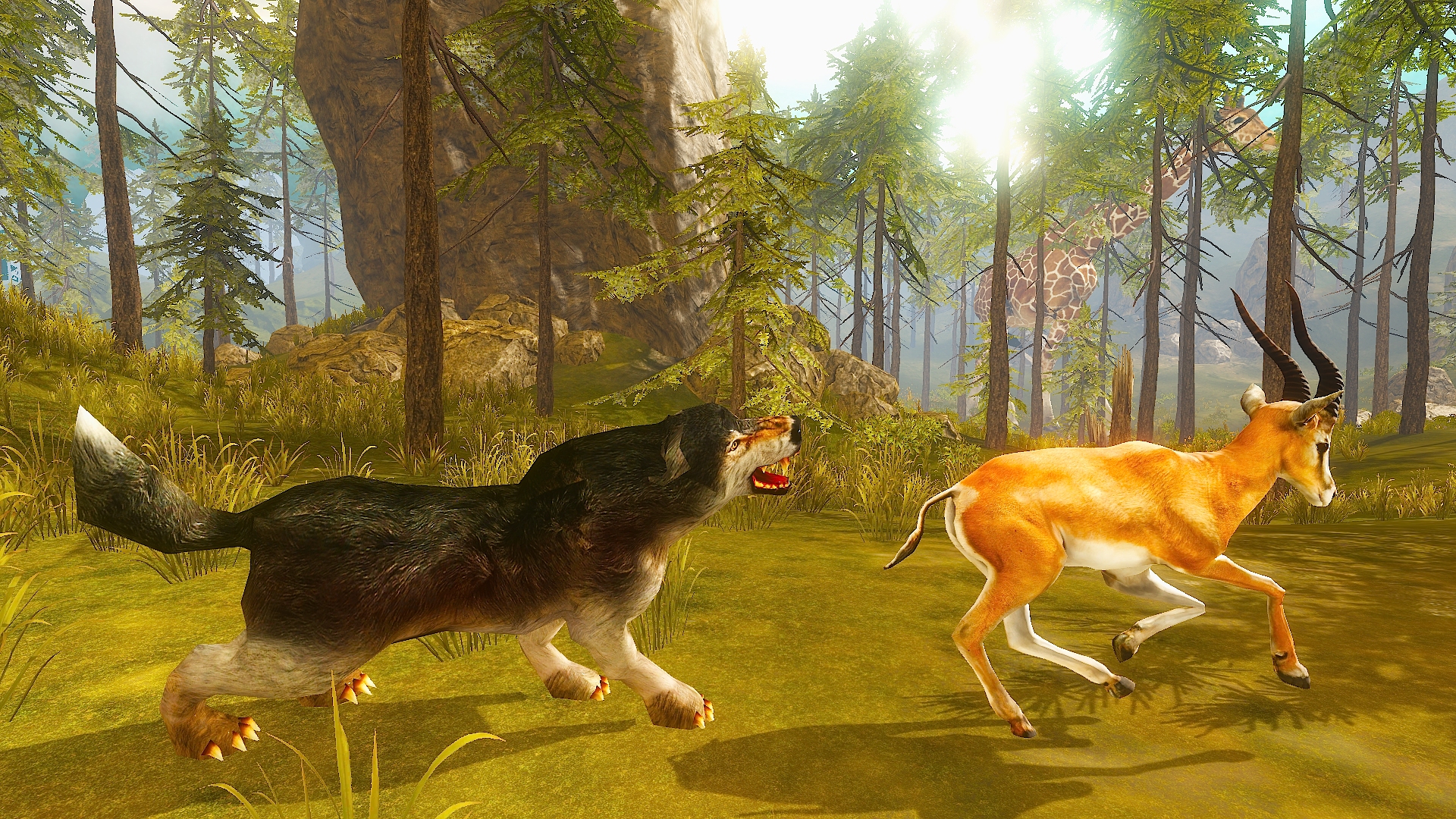 اسکرین شات 1 بازی Wolf Leader Life Simulator
