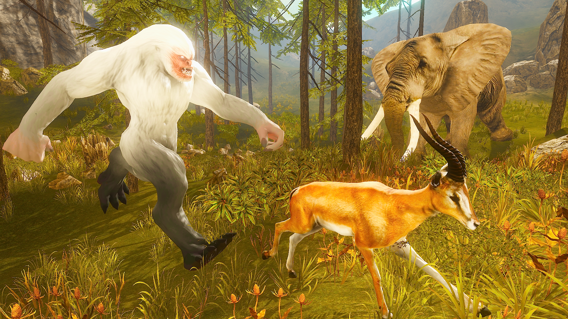 اسکرین شات 2 بازی Scary Yeti Simulator