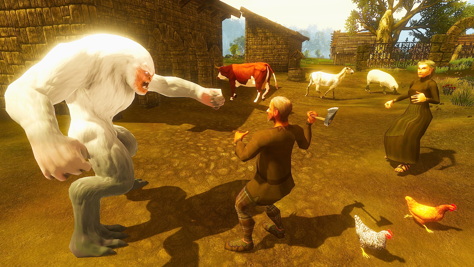 اسکرین شات 1 بازی Scary Yeti Simulator