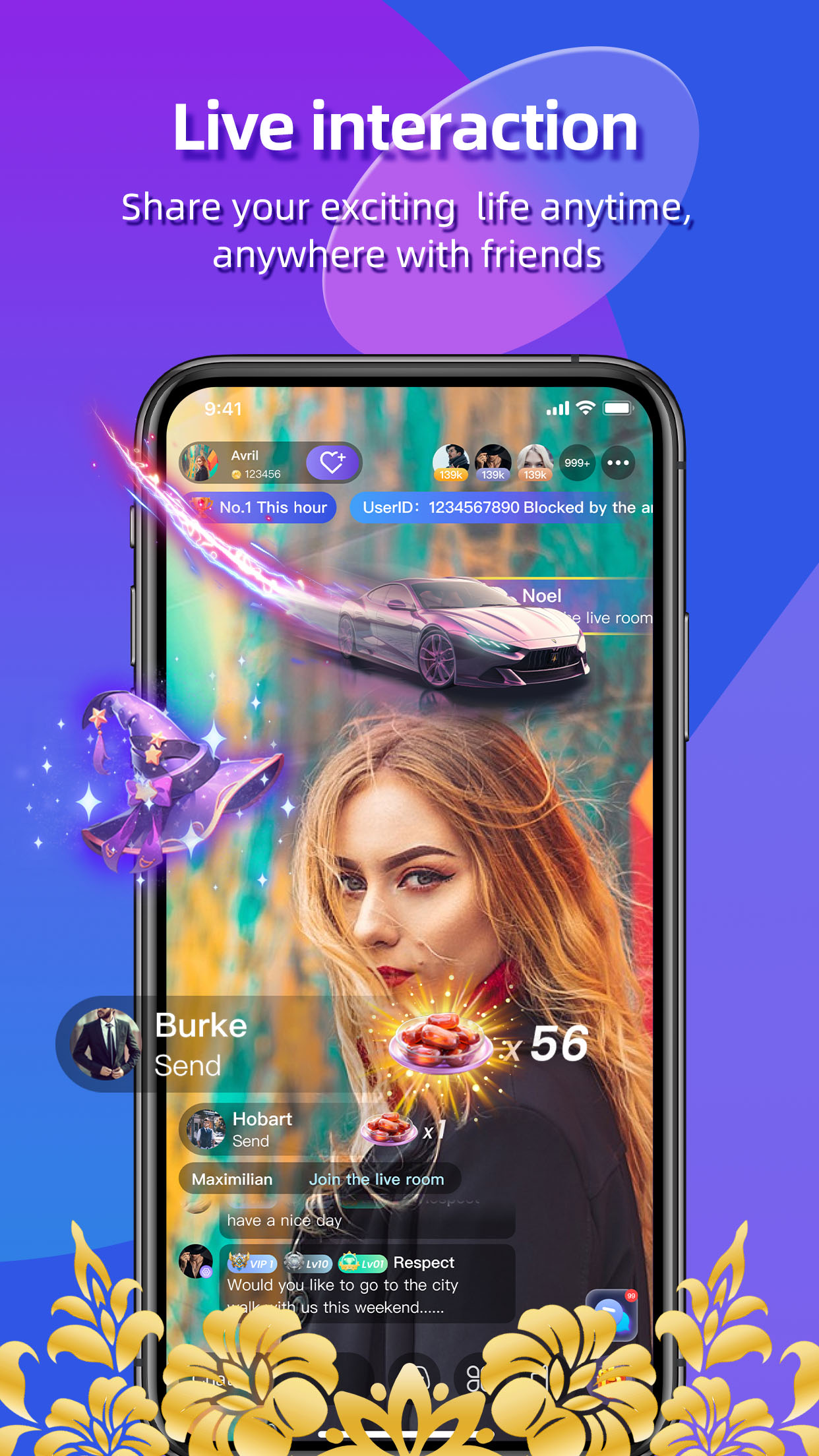 اسکرین شات 5 برنامه Mr7ba - Chat Room & Live
