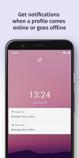 اسکرین شات 1 برنامه Yansa - tracker for Whatsapp