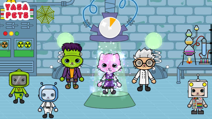 اسکرین شات 3 بازی Yasa Pets Halloween