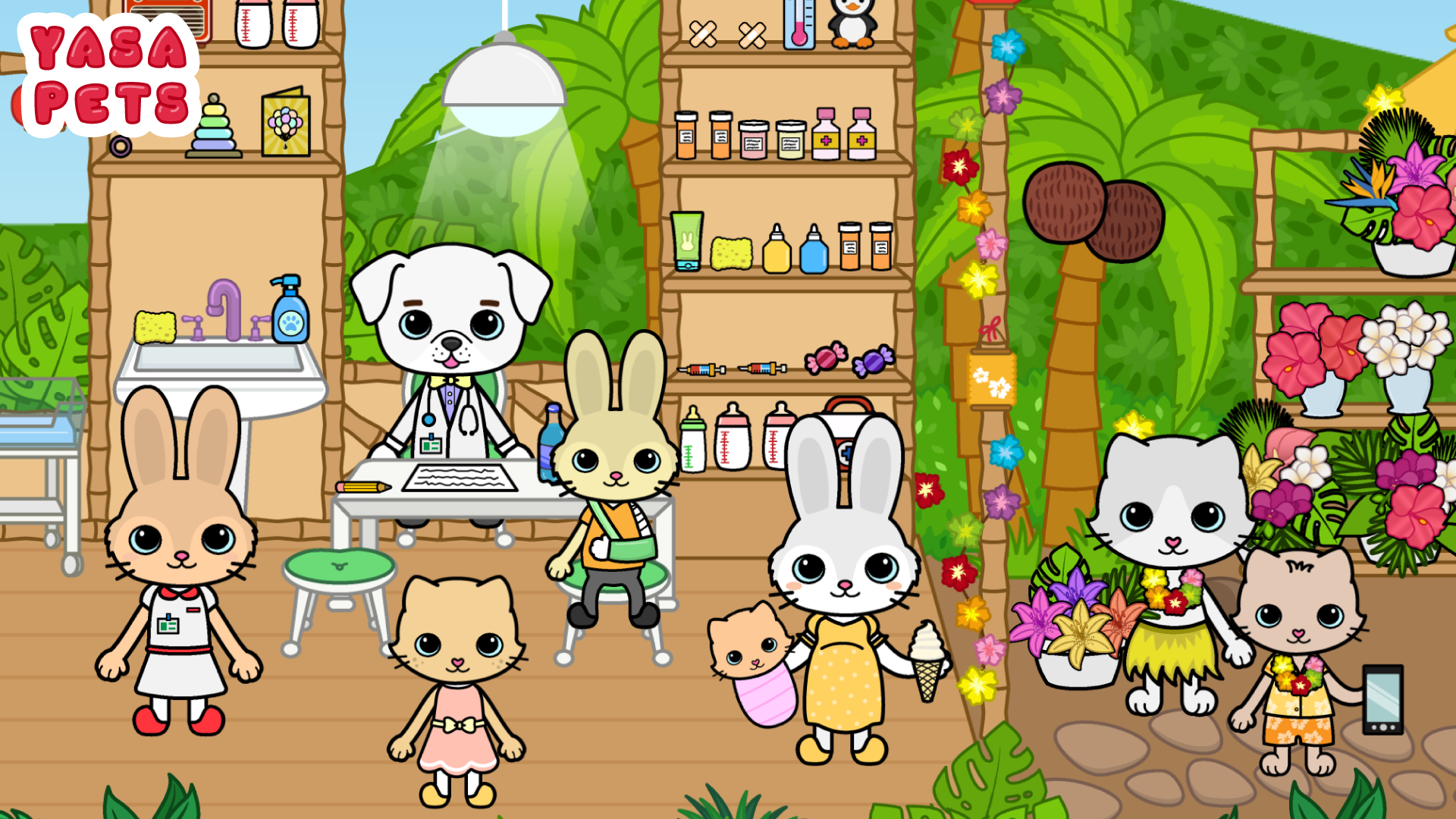 اسکرین شات 8 بازی Yasa Pets Island