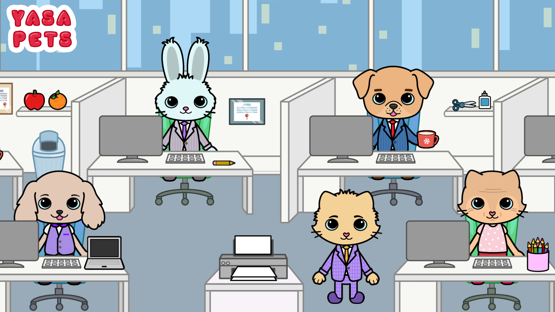 اسکرین شات بازی Yasa Pets Tower 1