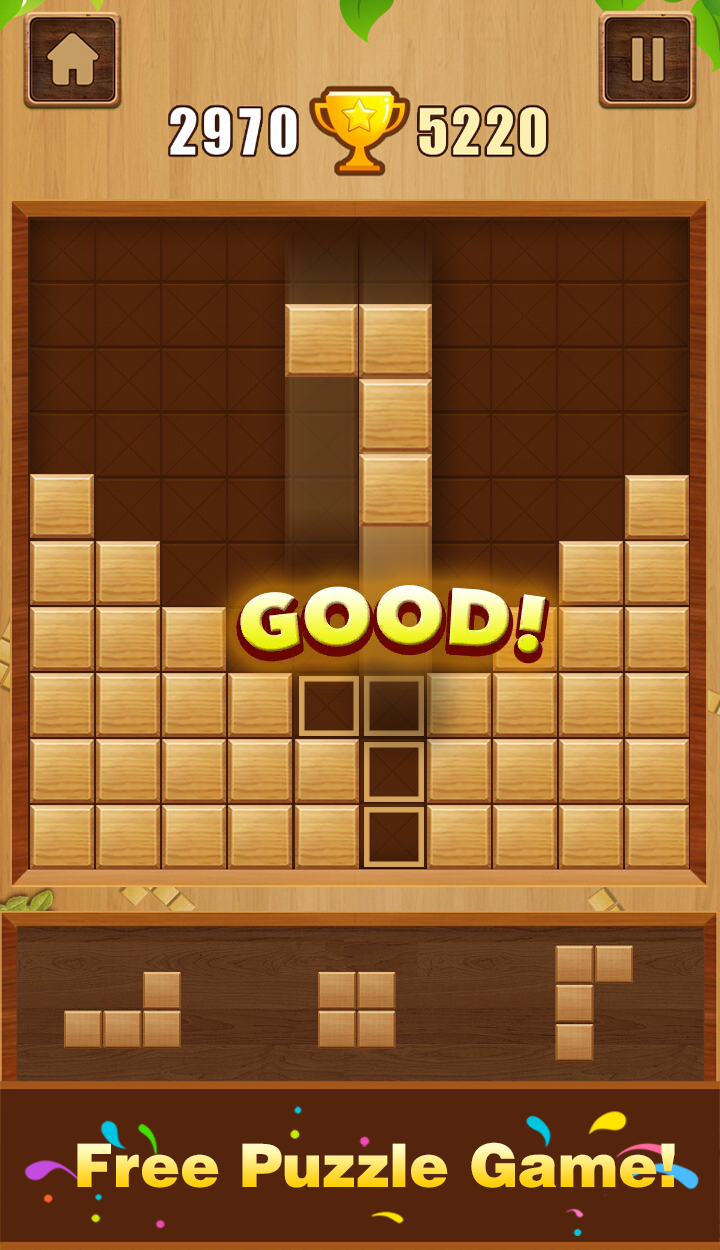 اسکرین شات 1 بازی Wood Block Puzzle