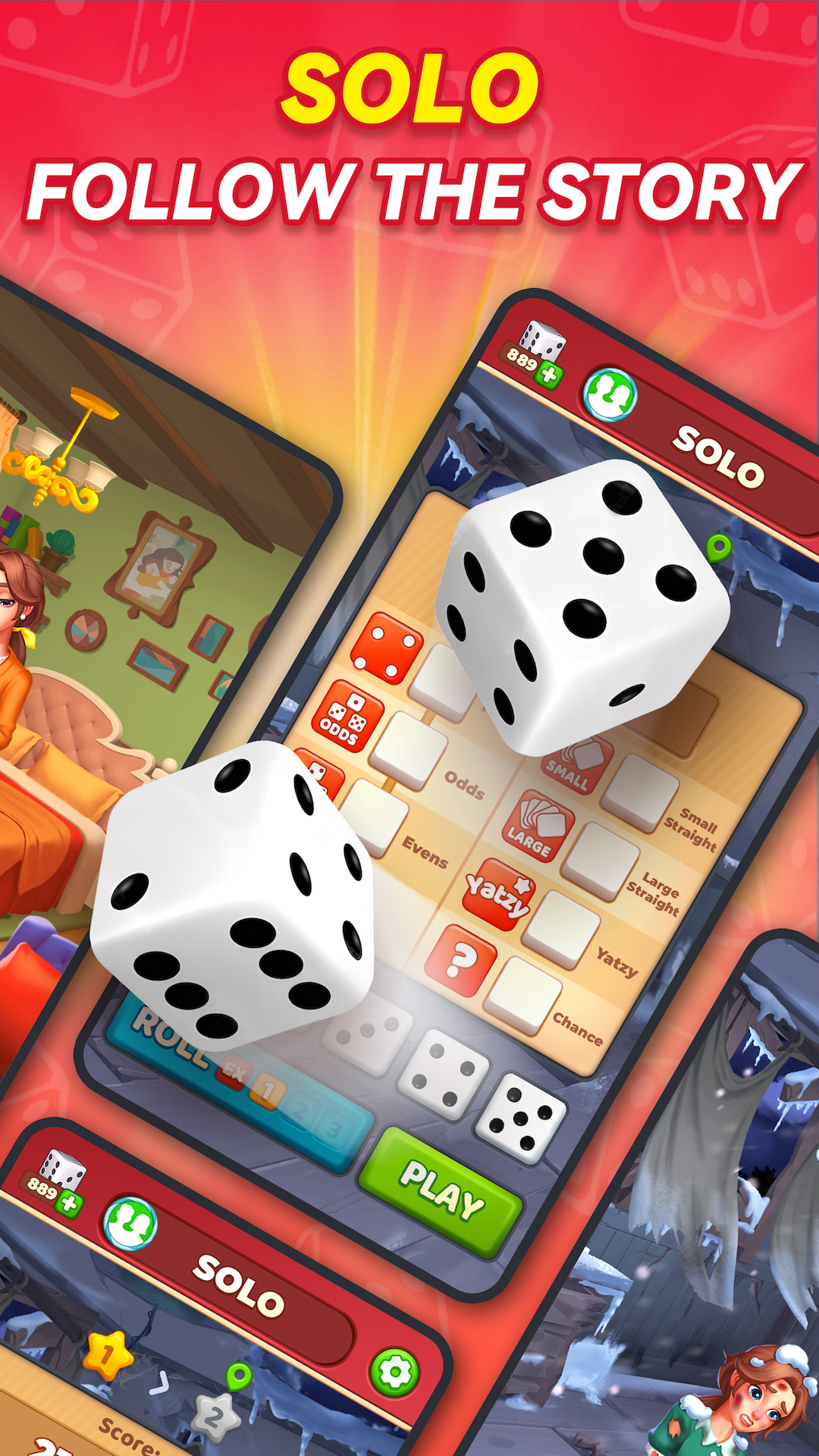 اسکرین شات 7 بازی Yatzy GO! Classic Dice Game