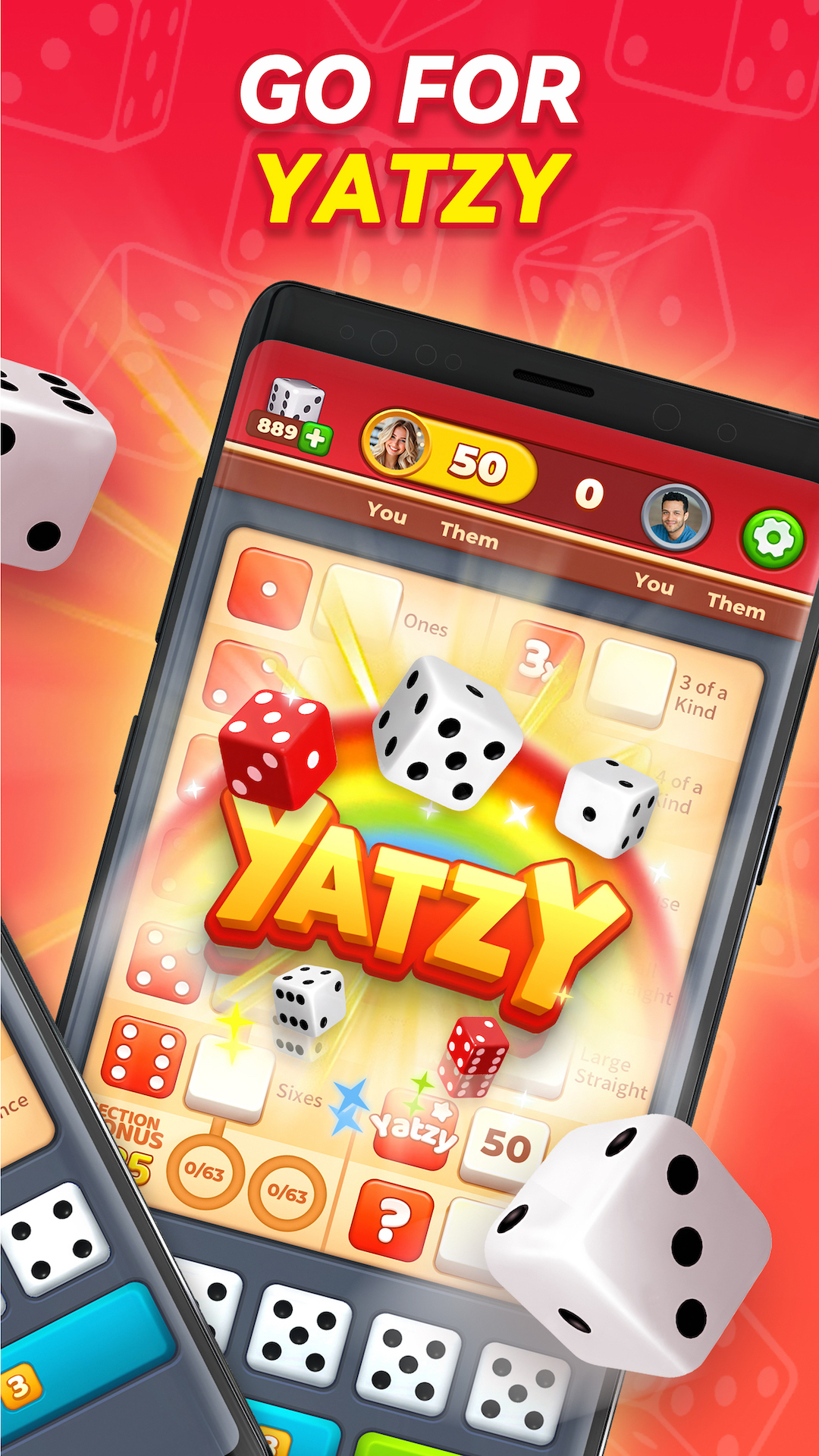 اسکرین شات 2 بازی Yatzy GO! Classic Dice Game