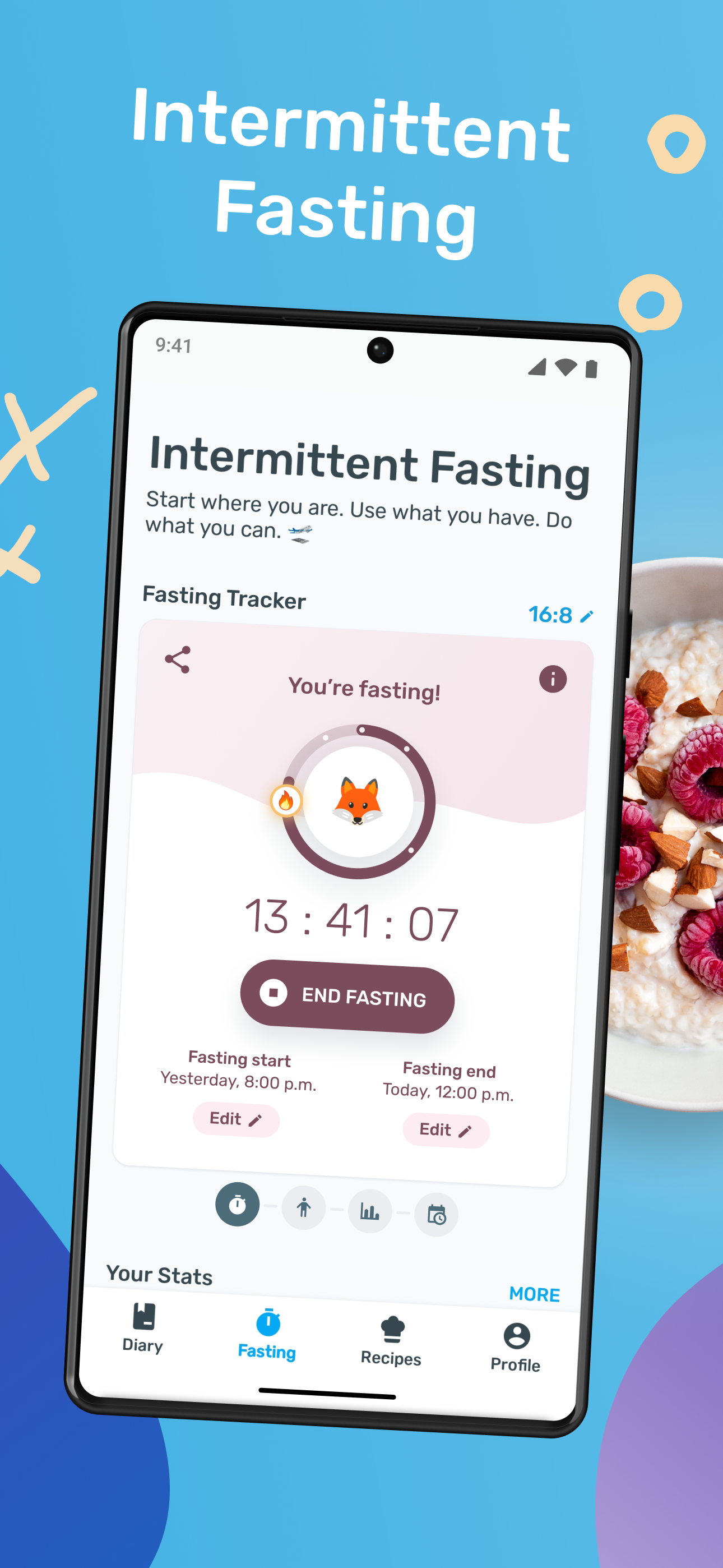اسکرین شات 4 برنامه YAZIO Food & Calorie Counter