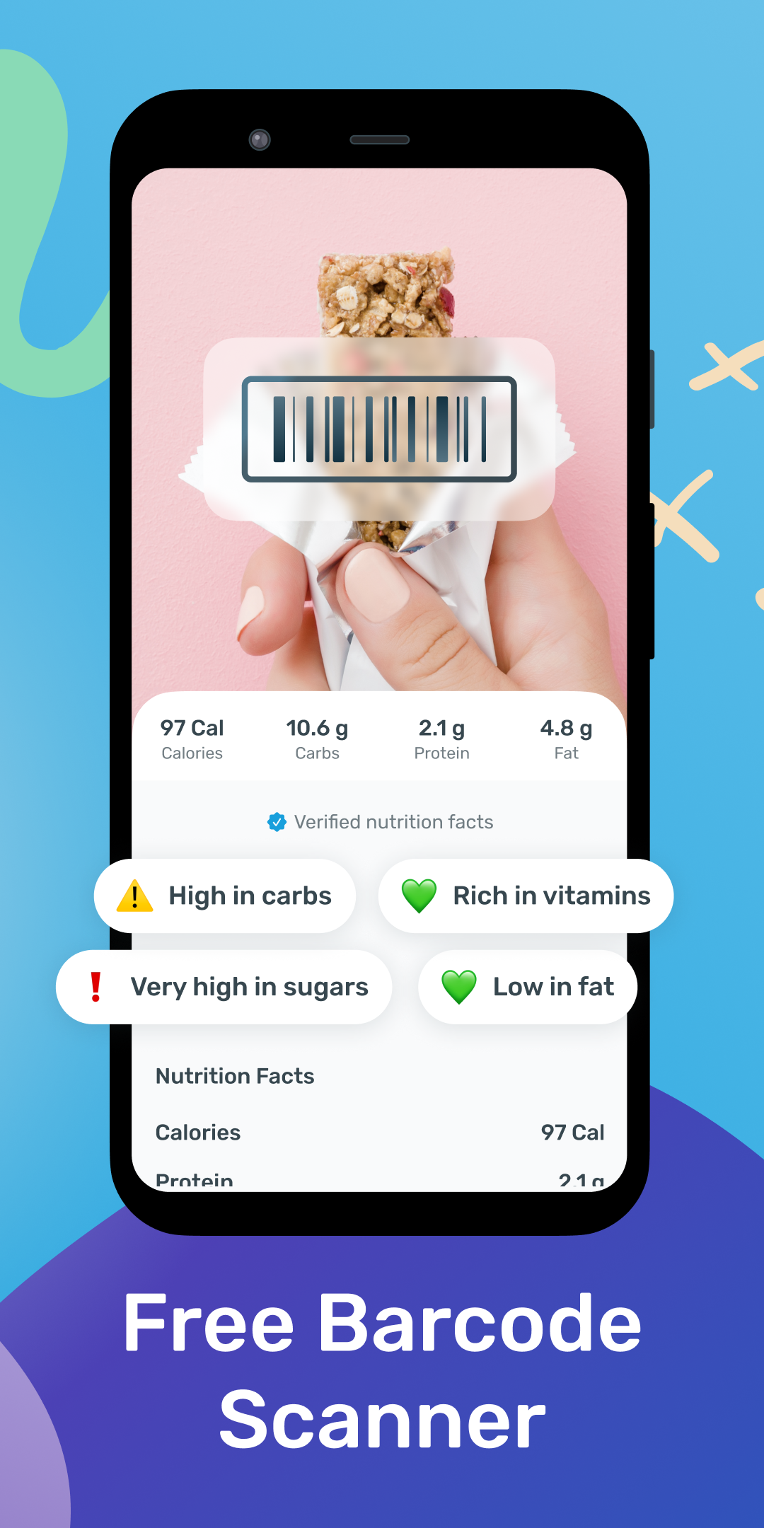 اسکرین شات 3 برنامه YAZIO Food & Calorie Counter
