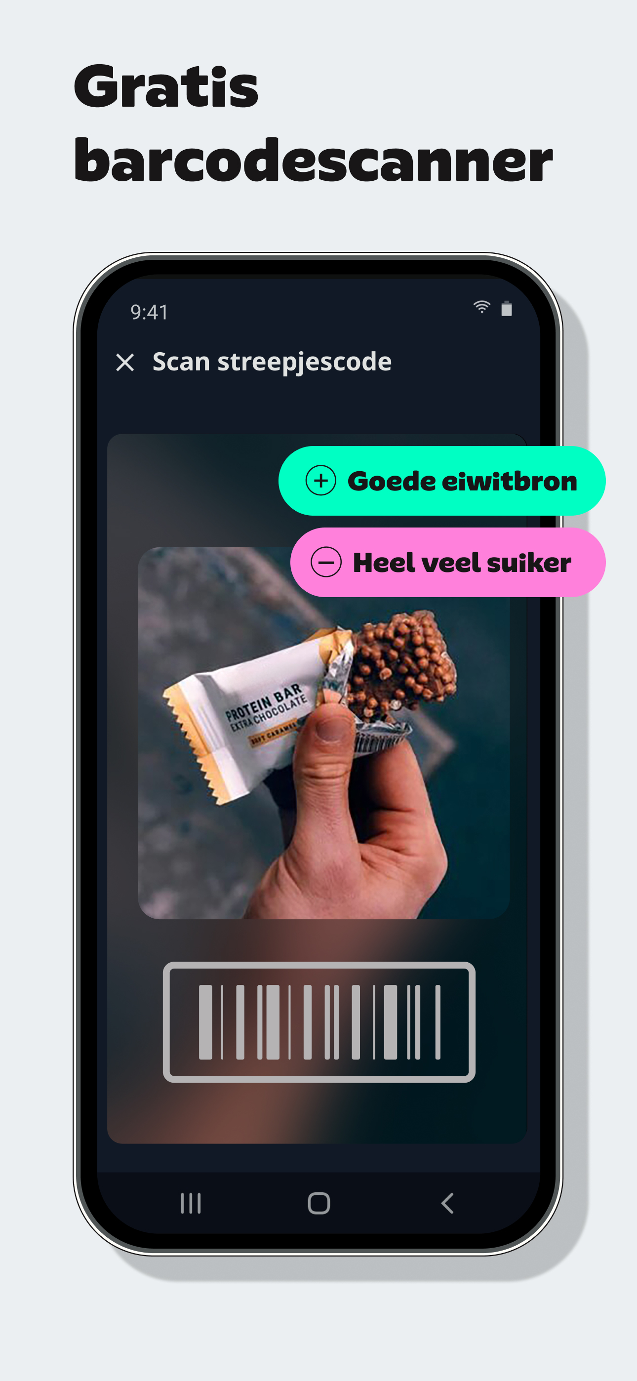 اسکرین شات 3 برنامه Yazio: calorieënteller