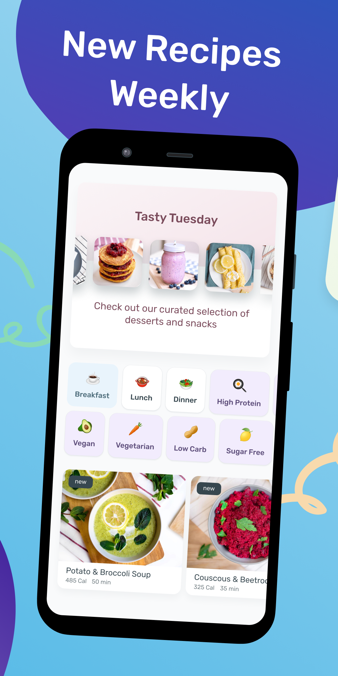 اسکرین شات 6 برنامه YAZIO Food & Calorie Counter