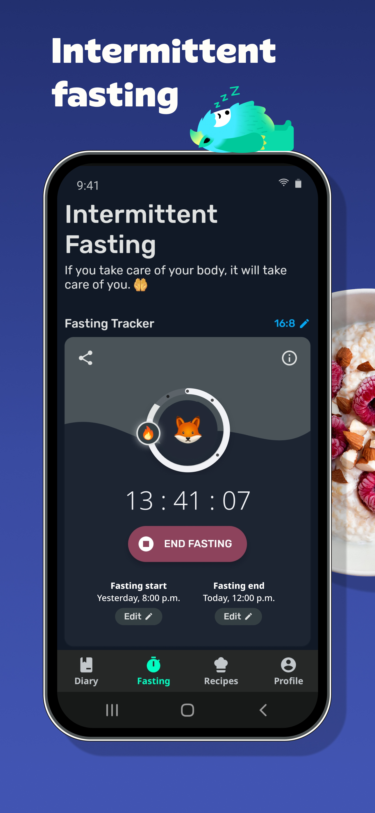 اسکرین شات 4 برنامه Yazio: AI Calorie Tracker