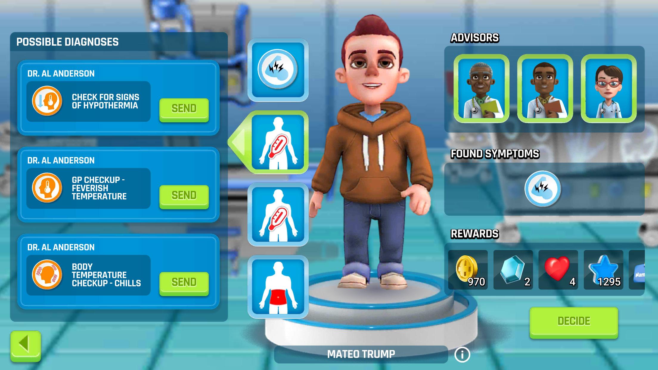 اسکرین شات 7 بازی Dream Hospital: Doctor Tycoon