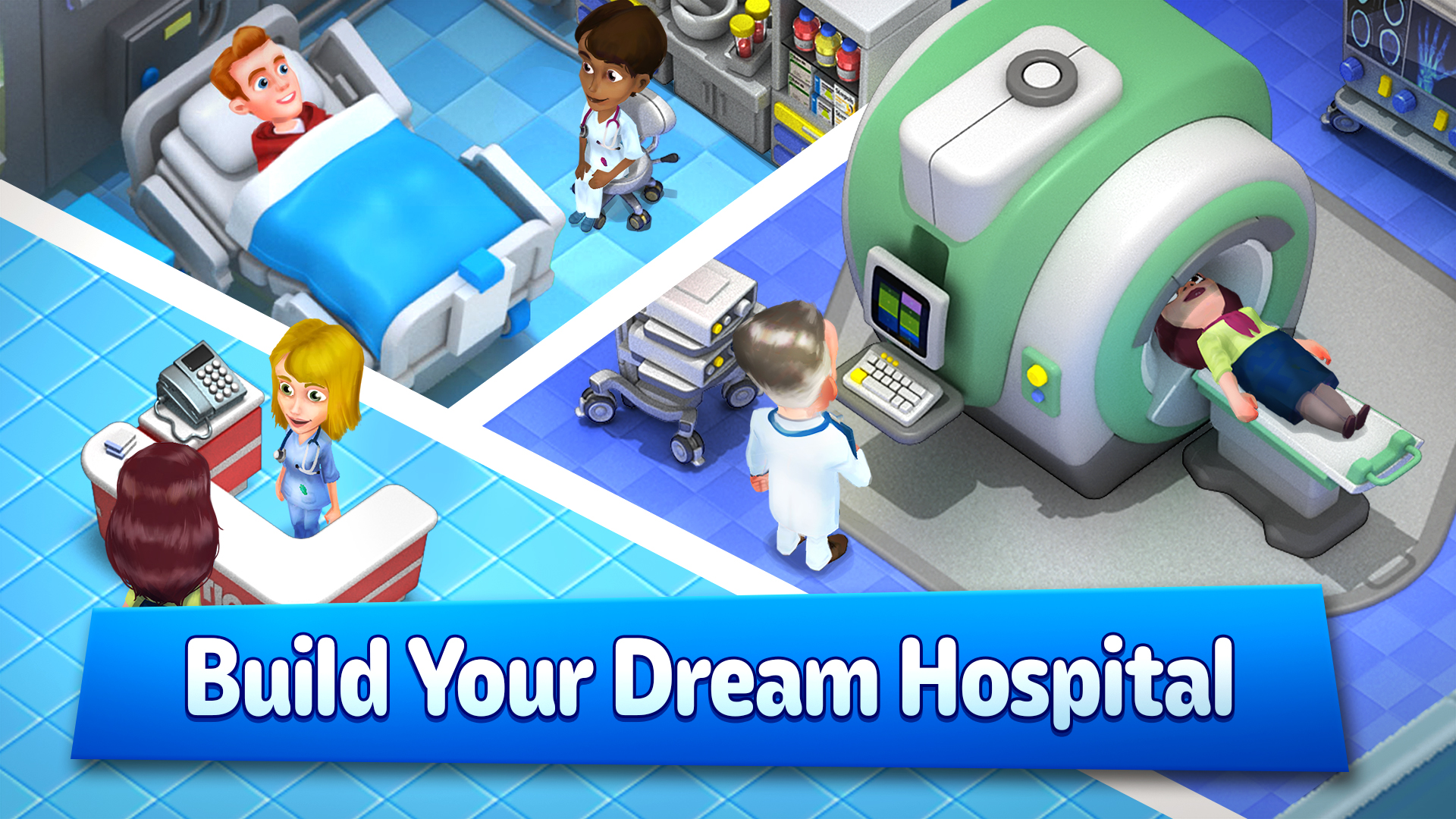 اسکرین شات 2 بازی Dream Hospital: Doctor Tycoon