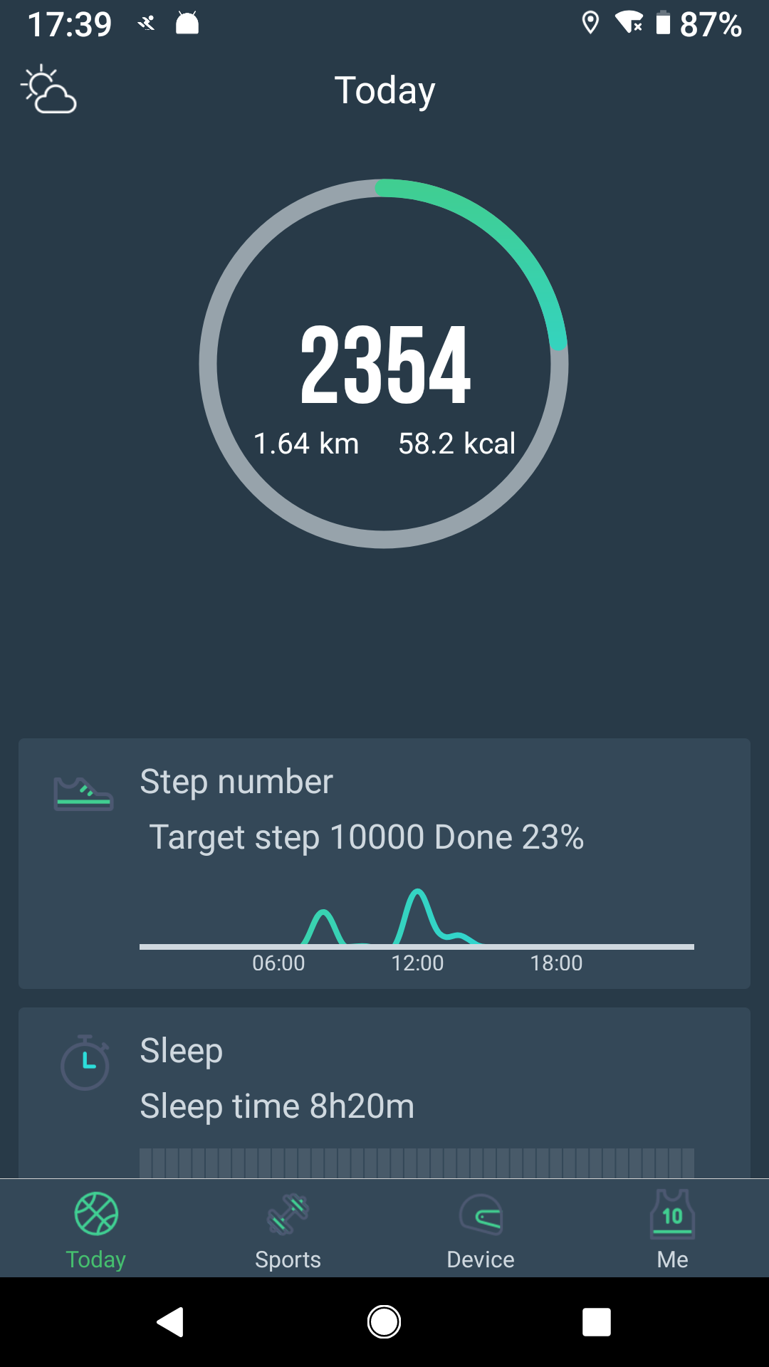 اسکرین شات 2 برنامه DayBand