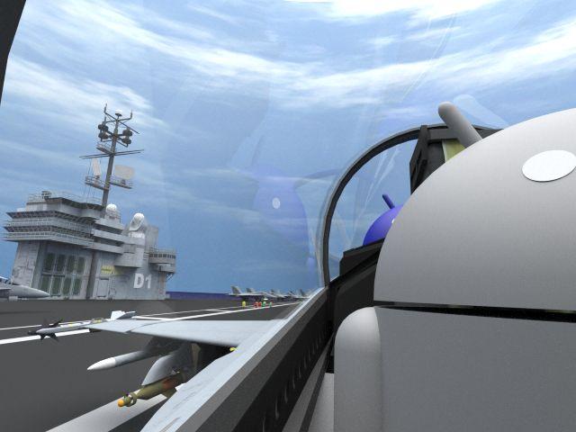 اسکرین شات 2 بازی F18 Carrier Takeoff