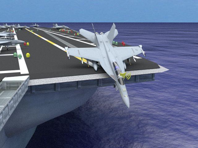 اسکرین شات 3 بازی F18 Carrier Takeoff