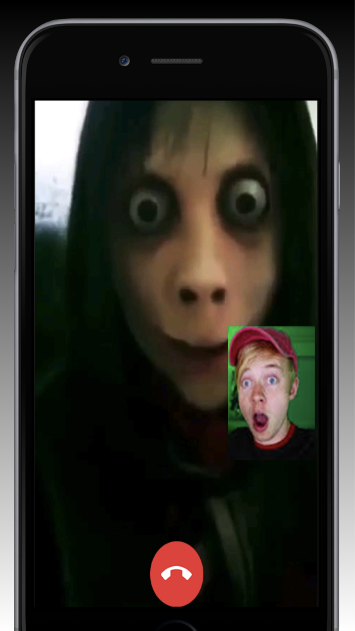 اسکرین شات 4 برنامه CREEPY Momo Prank video call