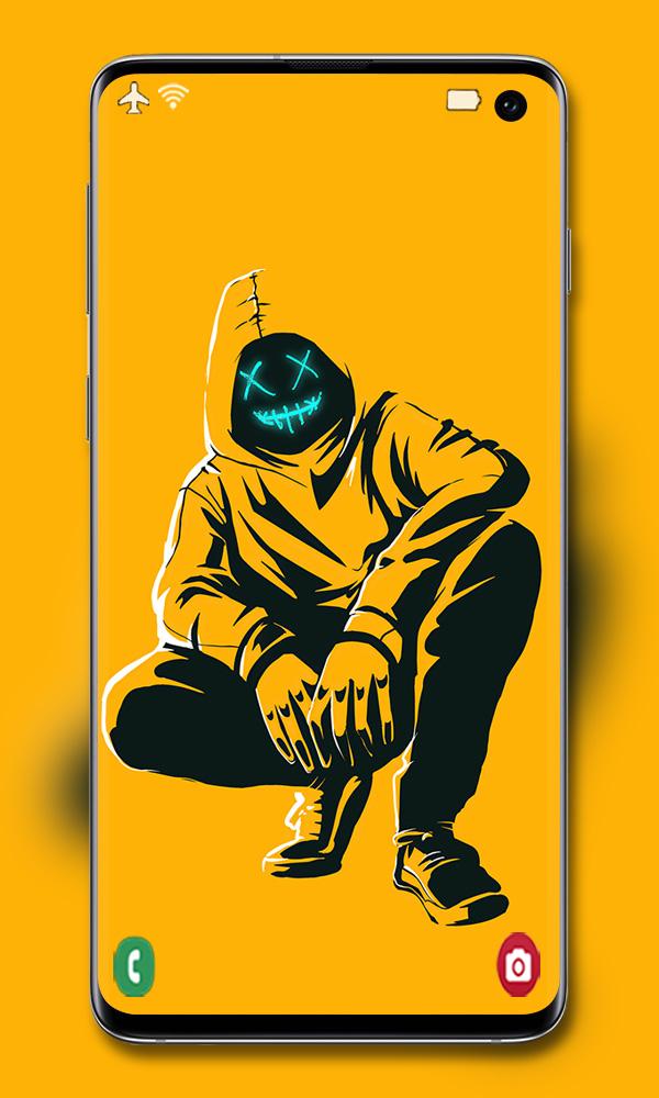 اسکرین شات 2 برنامه Yellow Wallpaper