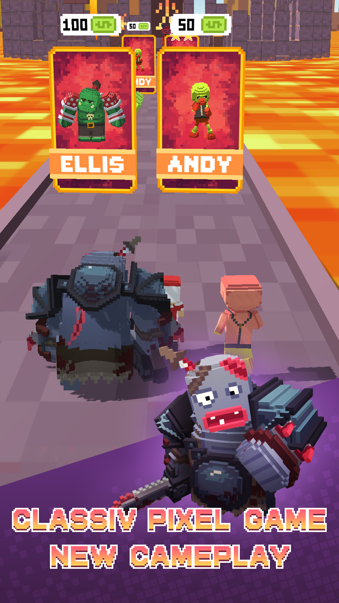 اسکرین شات 1 بازی Monster Run Battle Squad
