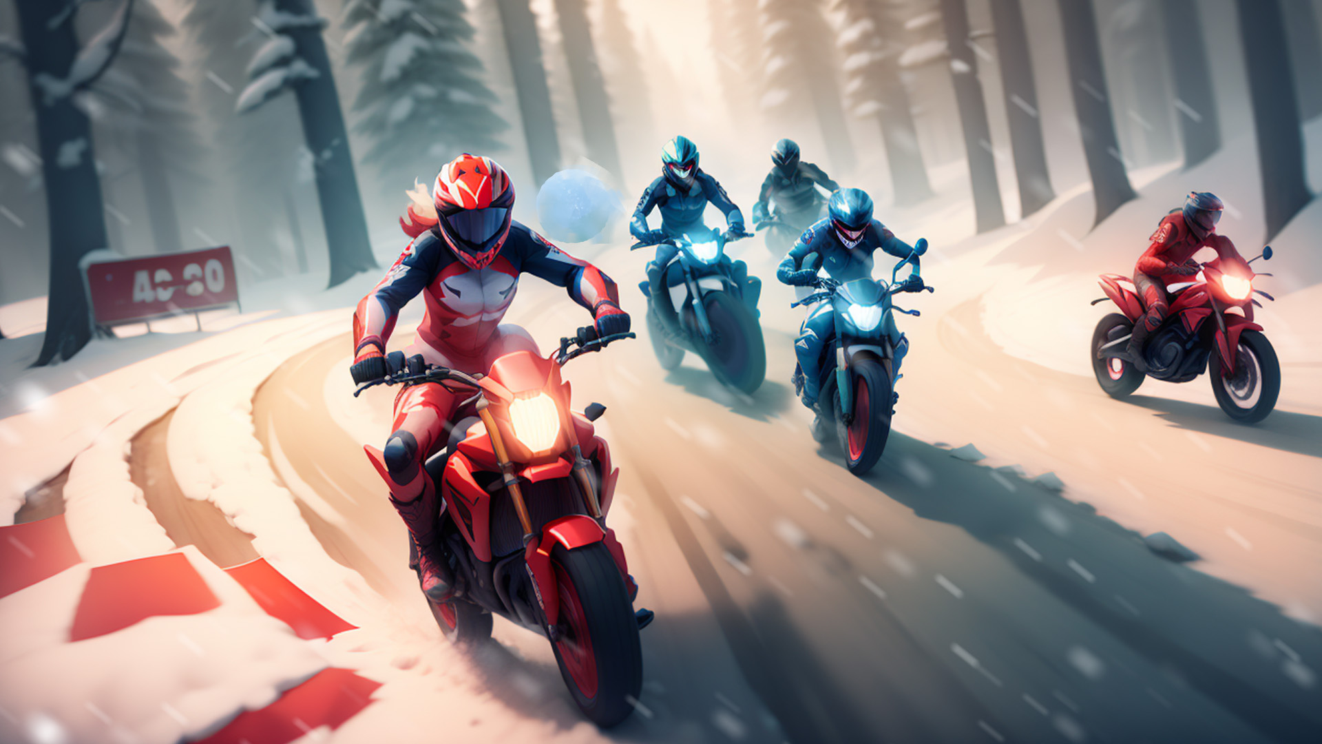 اسکرین شات 3 بازی Motocross Bike Racing Game
