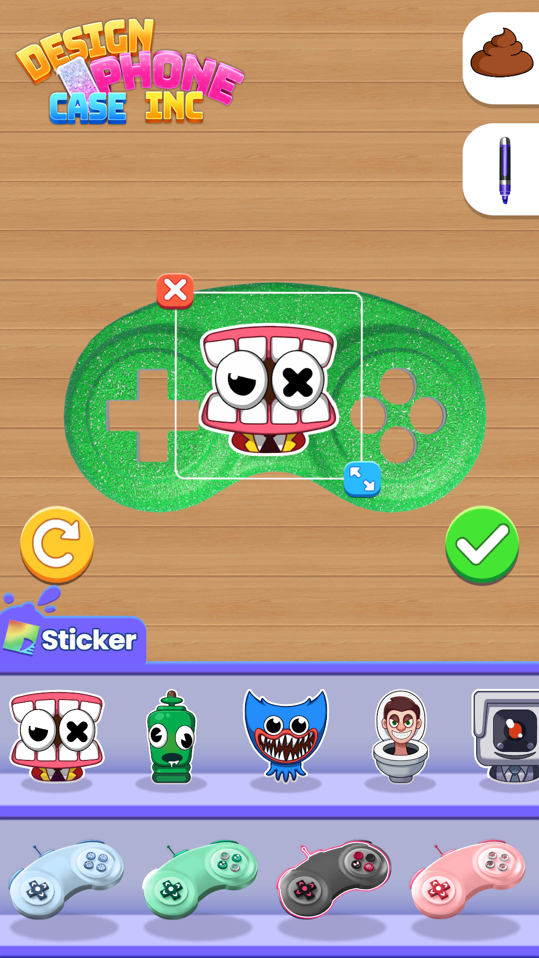 اسکرین شات 1 بازی Design Phone Case Inc