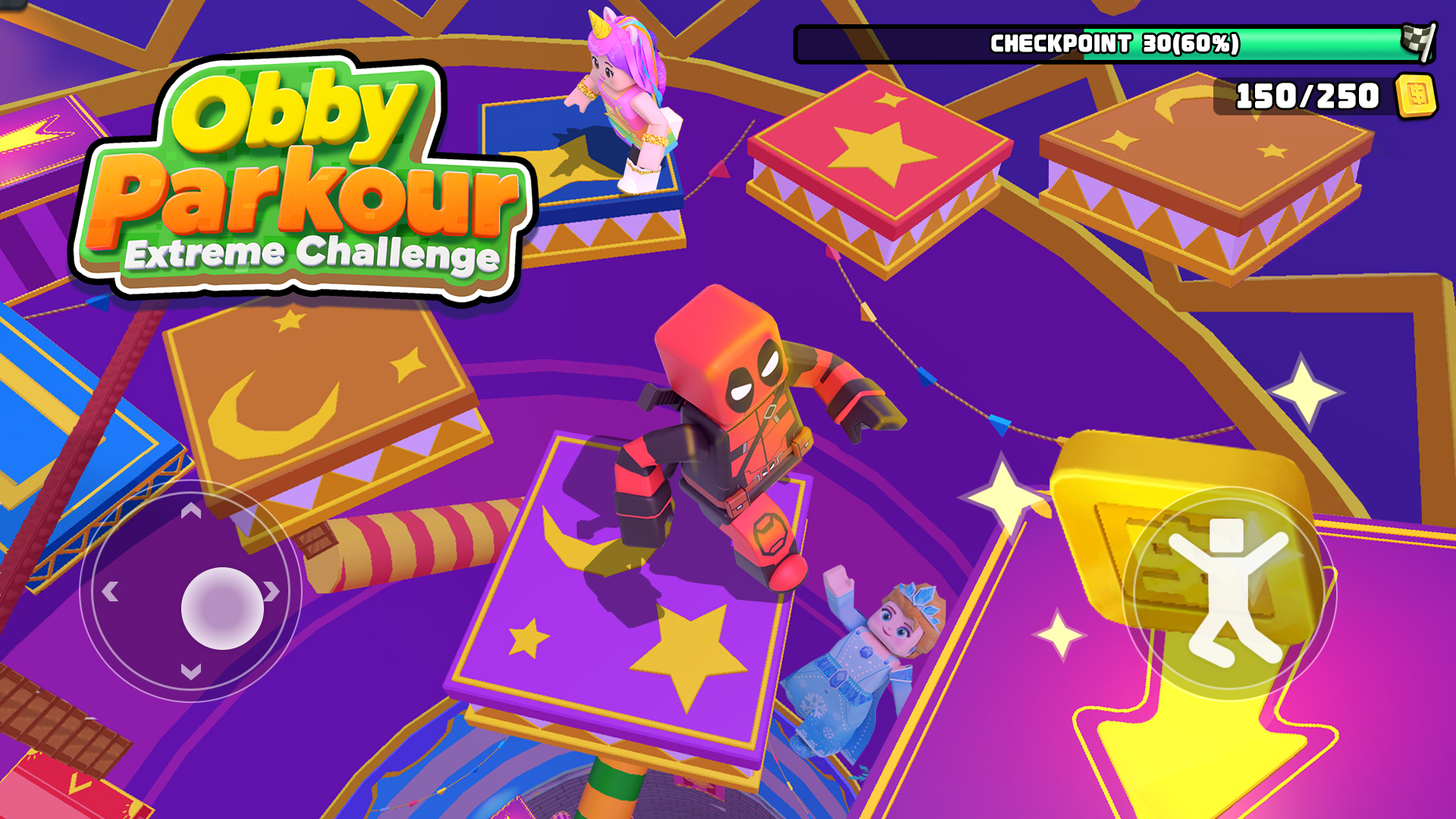 اسکرین شات 4 بازی Obby Parkour Extreme Challenge