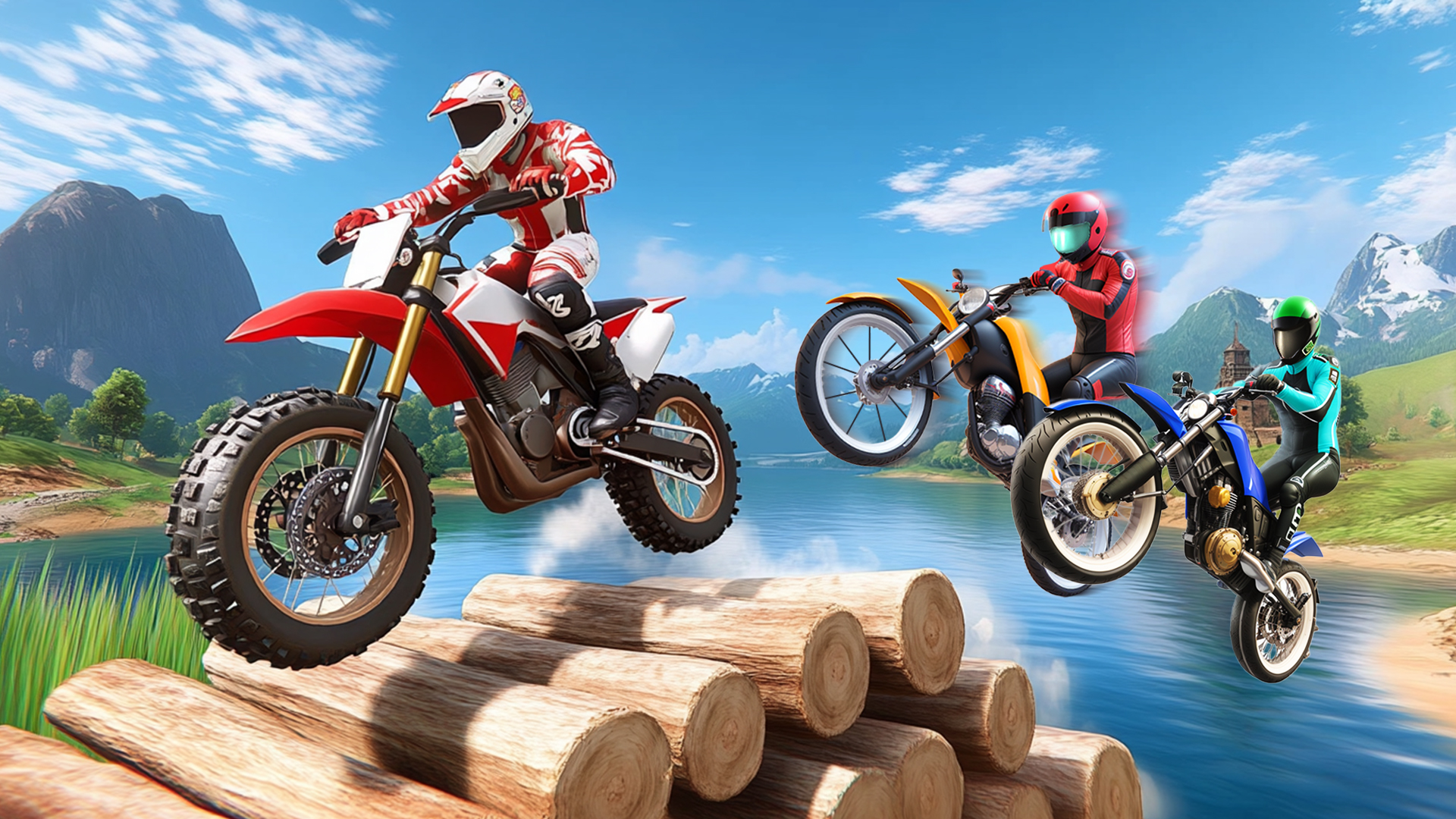 اسکرین شات 4 بازی Real Extreme Moto Racing