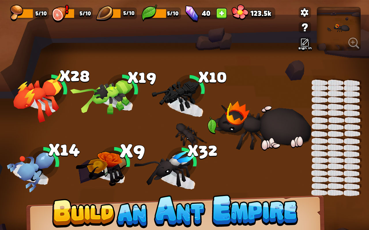 اسکرین شات 4 بازی Ants:Kingdom Simulator 3D