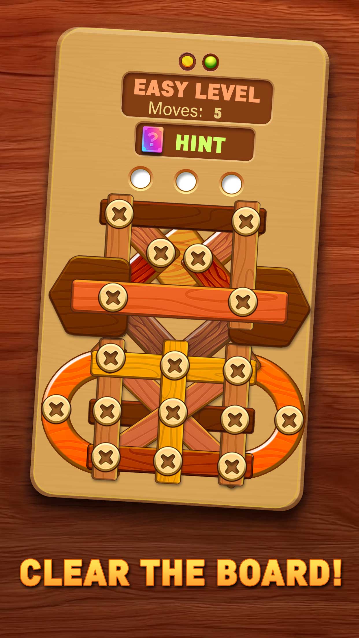 اسکرین شات 4 برنامه Wood Nuts & Bolts: Unscrew Pin