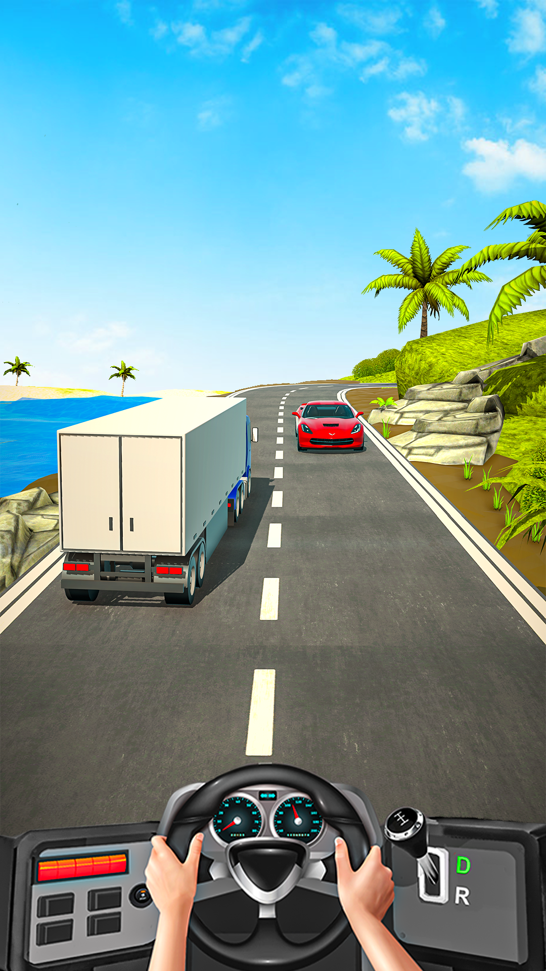 اسکرین شات 1 برنامه Car Drive Master: Vehicle Game