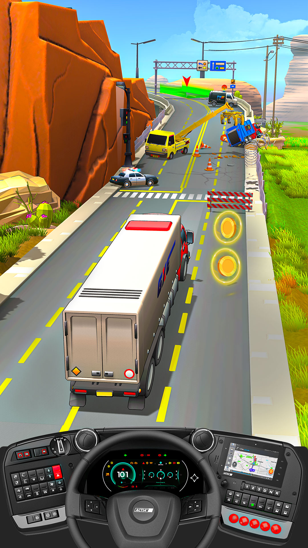 اسکرین شات 3 برنامه Car Drive Master: Vehicle Game