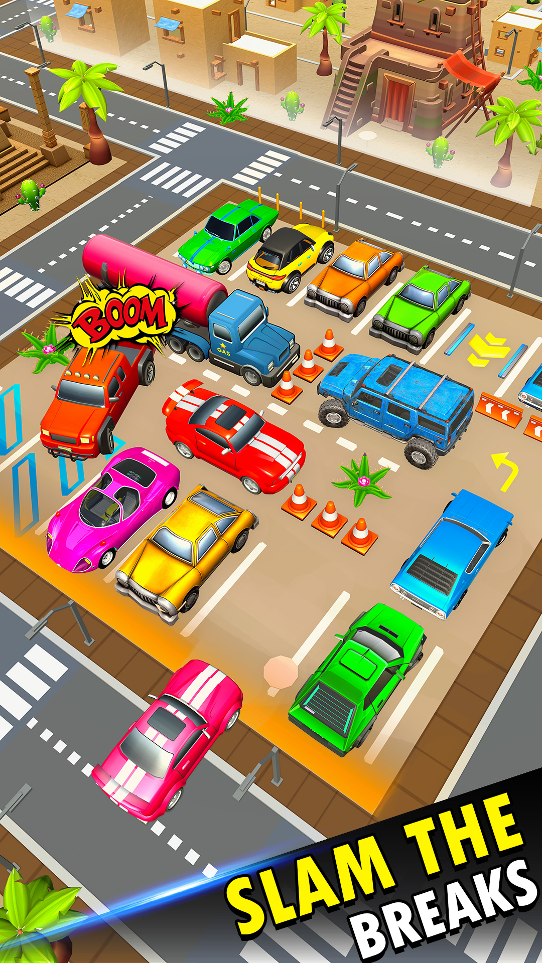 اسکرین شات 6 برنامه Unblock Parking Jam Car Games