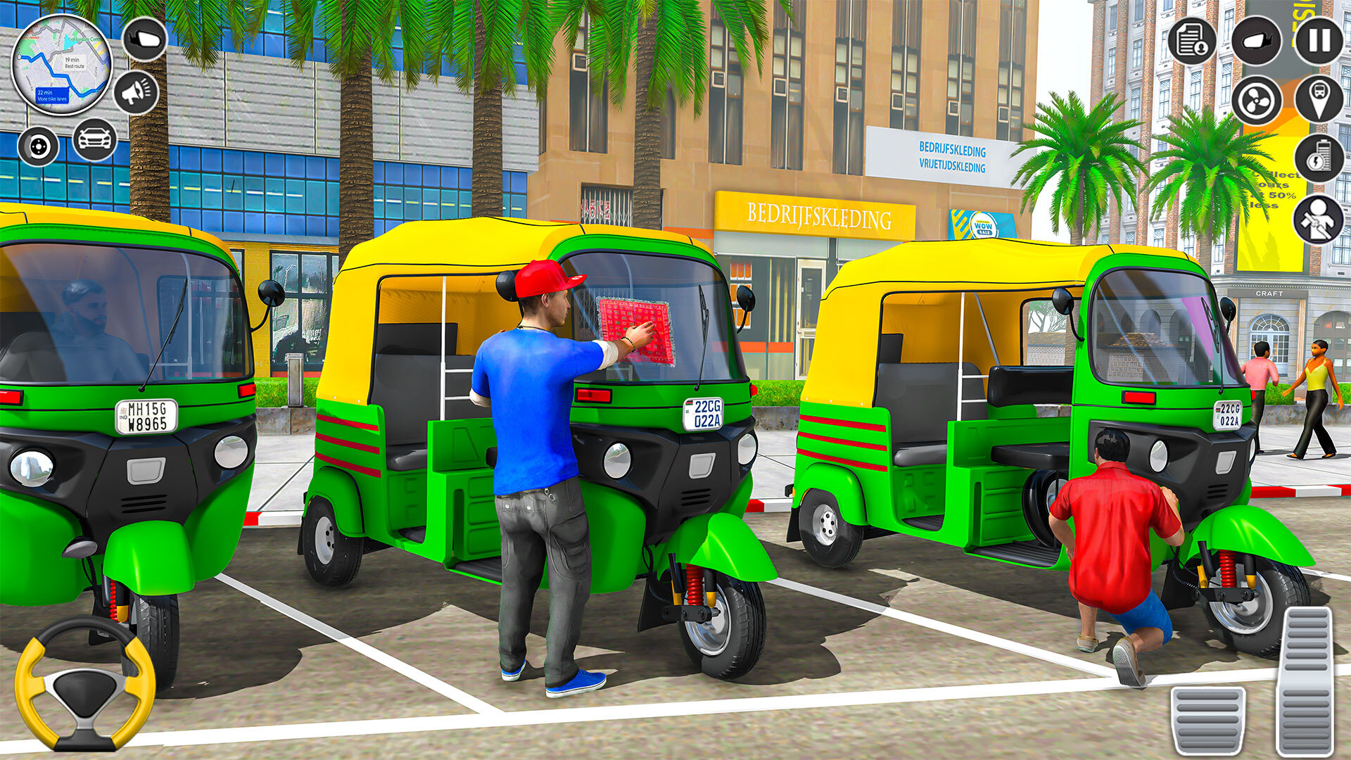 اسکرین شات 1 برنامه Tuk Tuk Auto Rickshaw Driving