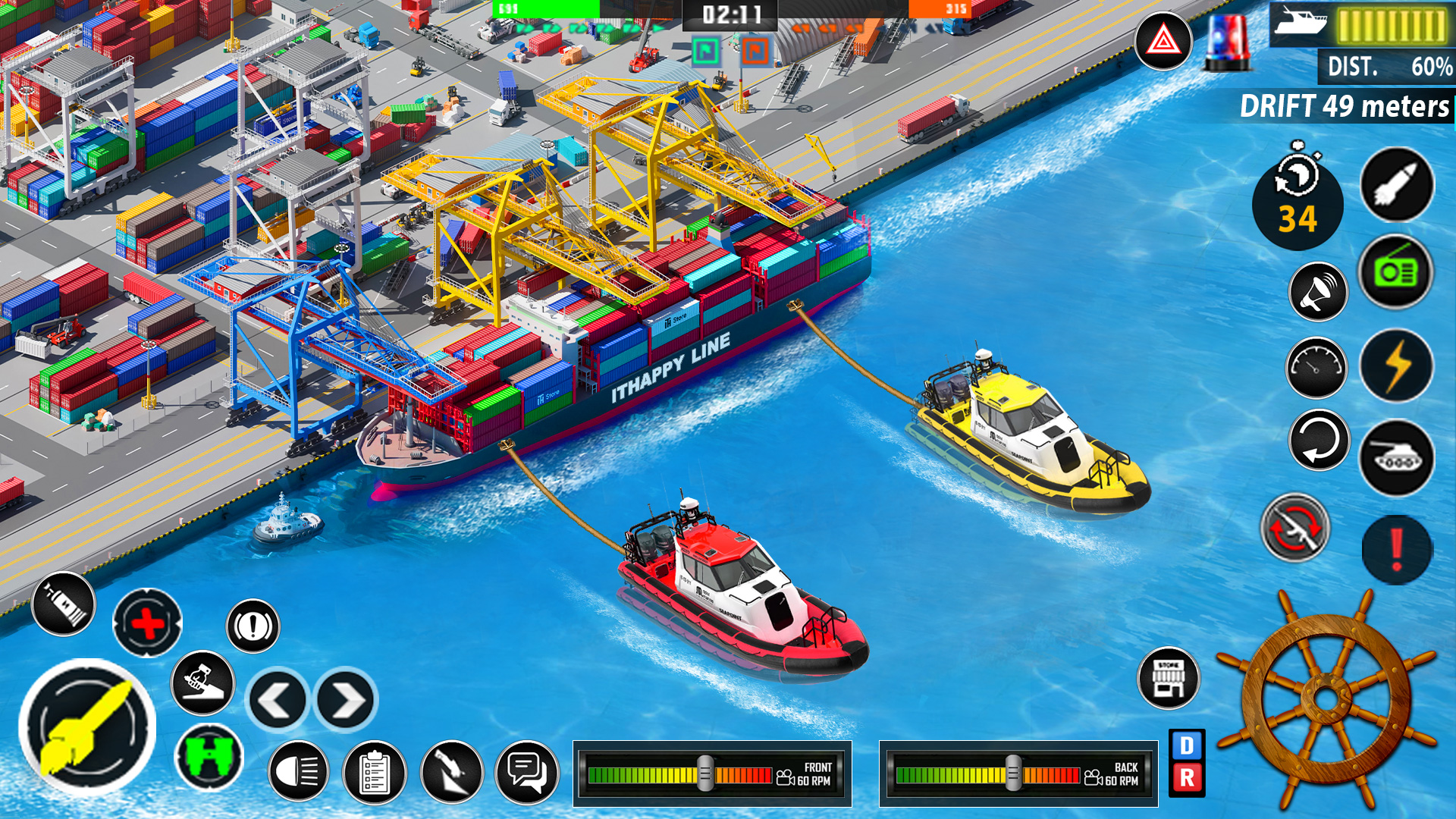 اسکرین شات 4 برنامه Cruise Ship Driving Simulator