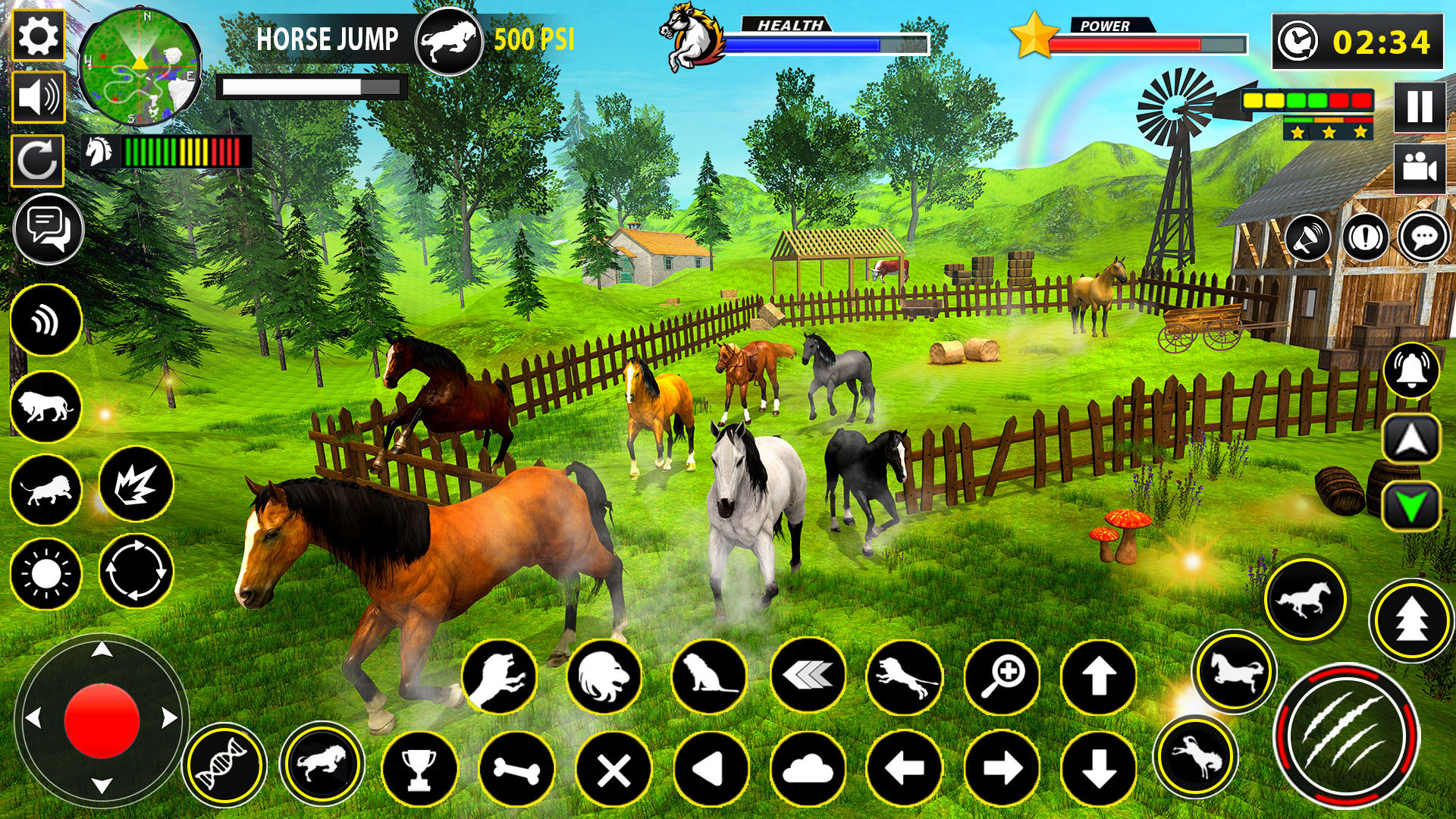اسکرین شات 6 برنامه Wild Horse Family Simulator