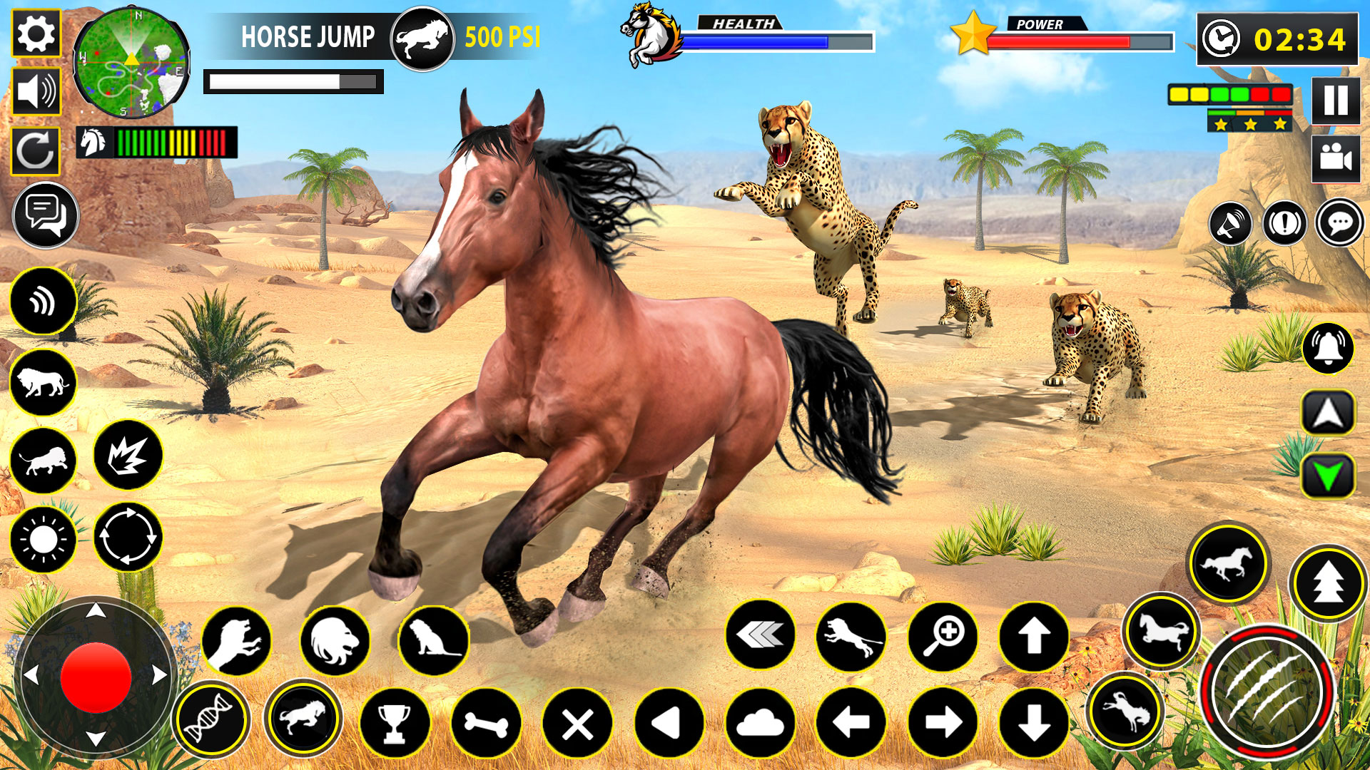 اسکرین شات 7 برنامه Wild Horse Family Simulator
