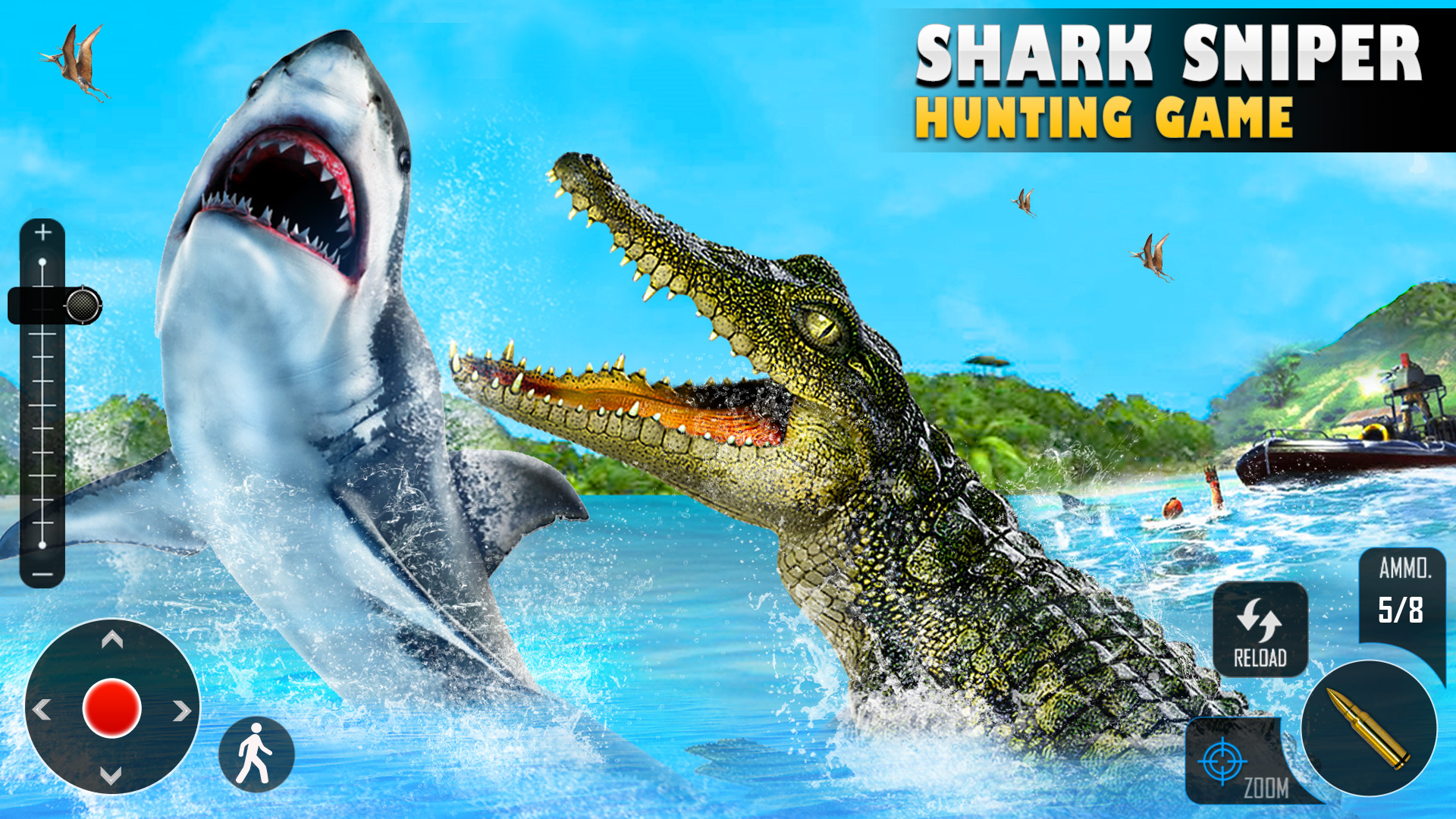 اسکرین شات 7 بازی Shark Attack FPS Sniper Game