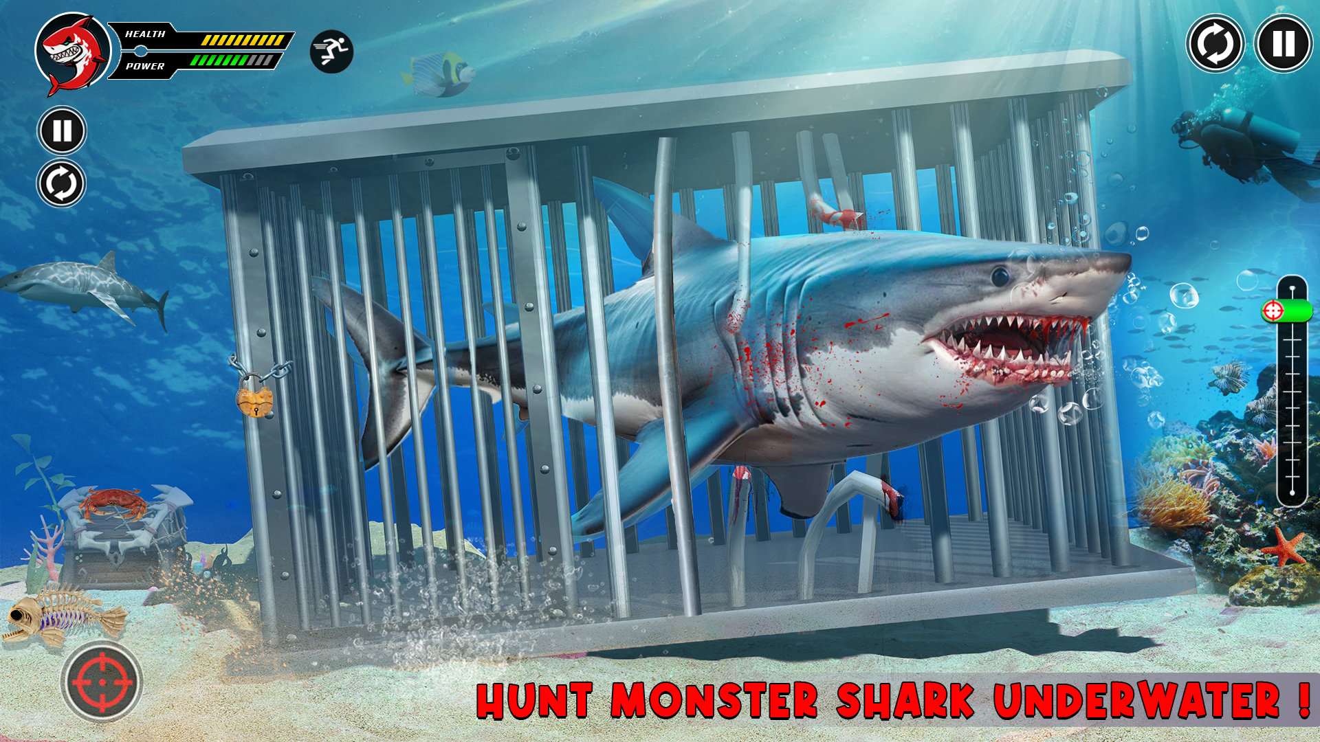 اسکرین شات 3 بازی Shark Attack FPS Sniper Game
