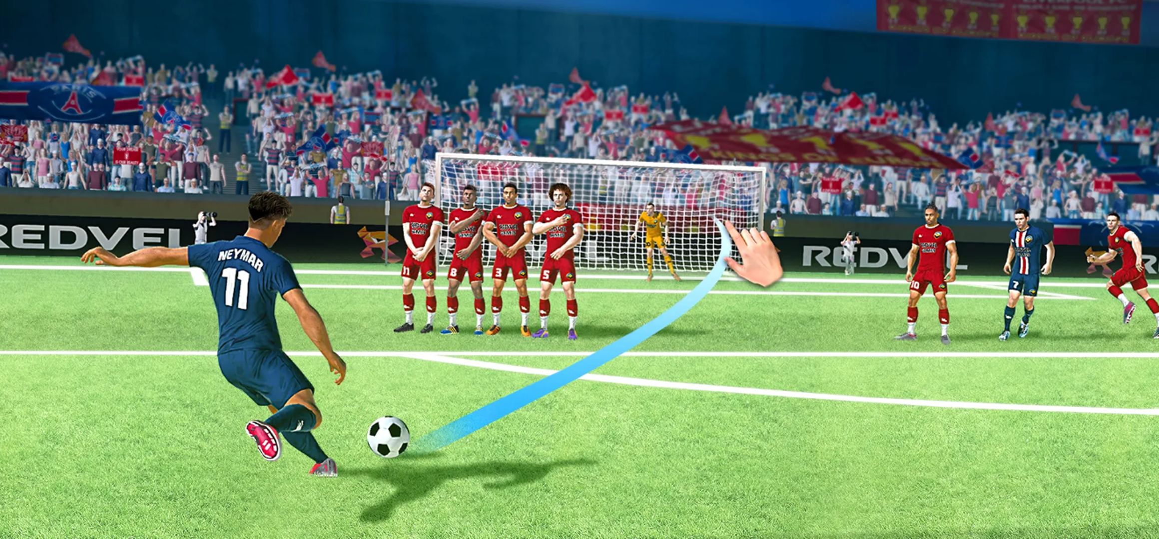 اسکرین شات 3 بازی Dream Win League Football Star
