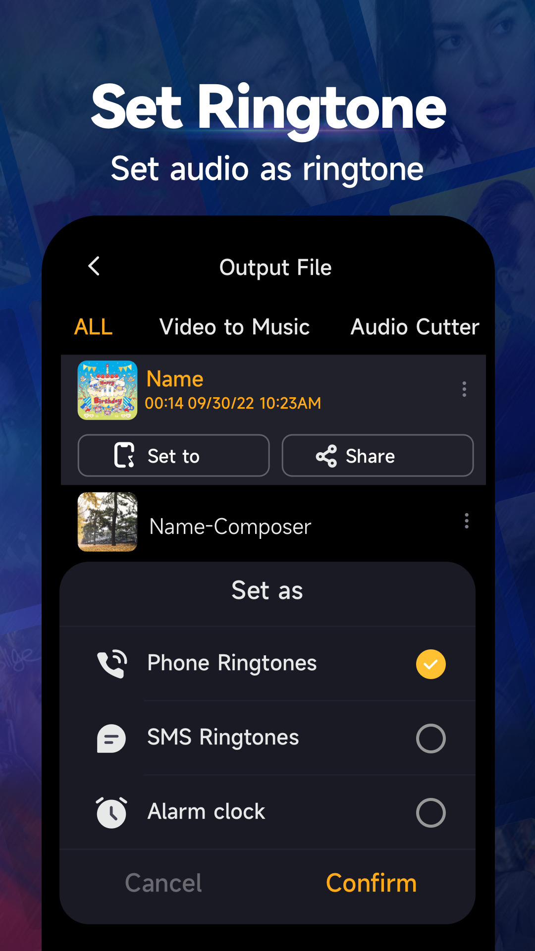 اسکرین شات 6 برنامه VA MP3 Converter -Audio Editor