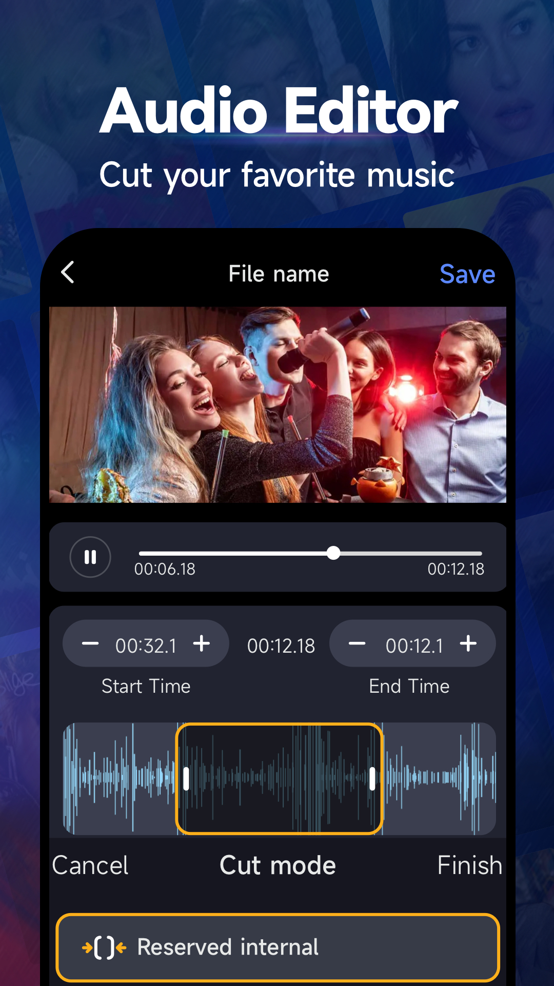 اسکرین شات 5 برنامه VA MP3 Converter -Audio Editor