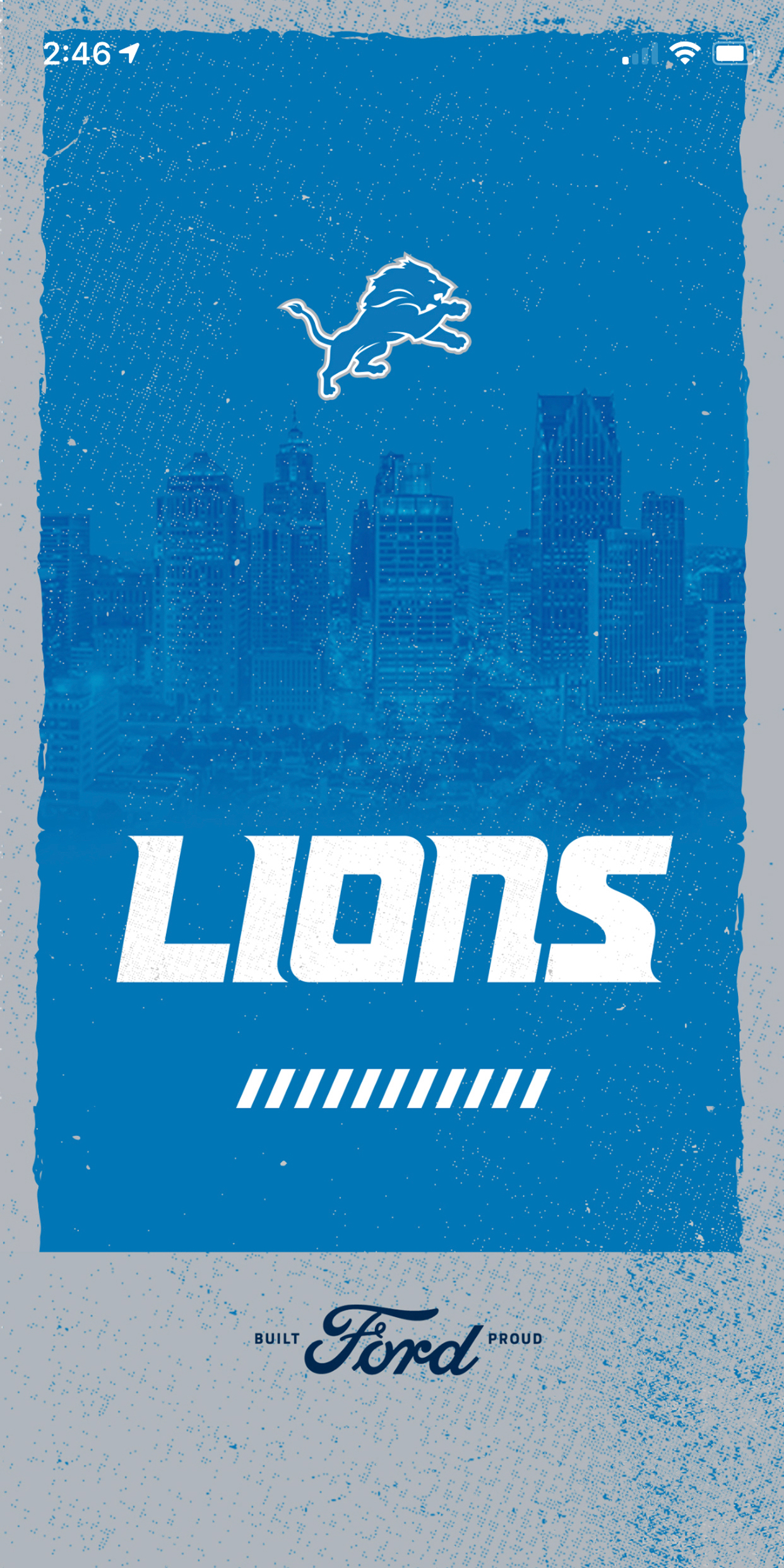 اسکرین شات 1 برنامه Detroit Lions Mobile