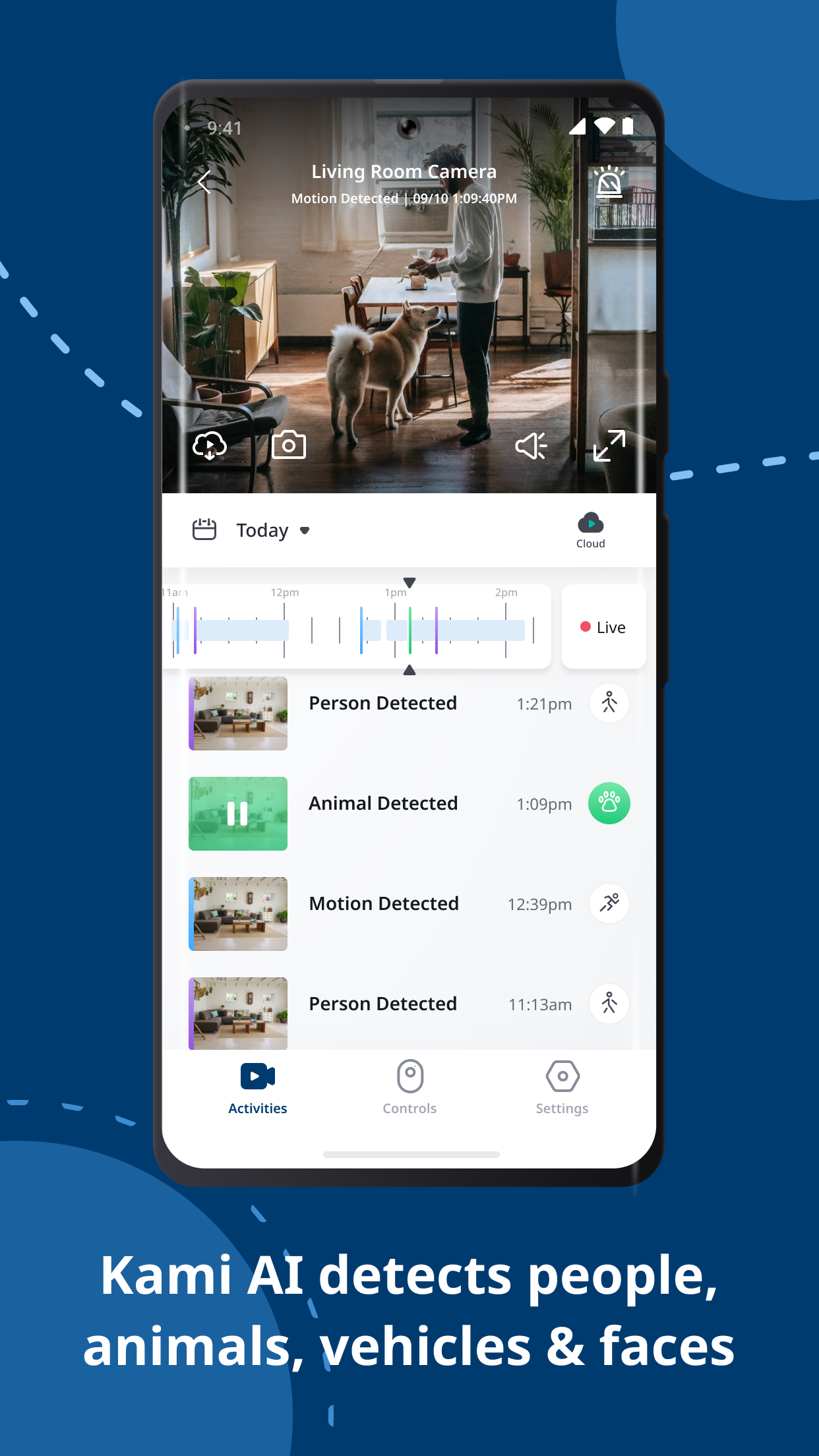اسکرین شات 2 برنامه Kami Home