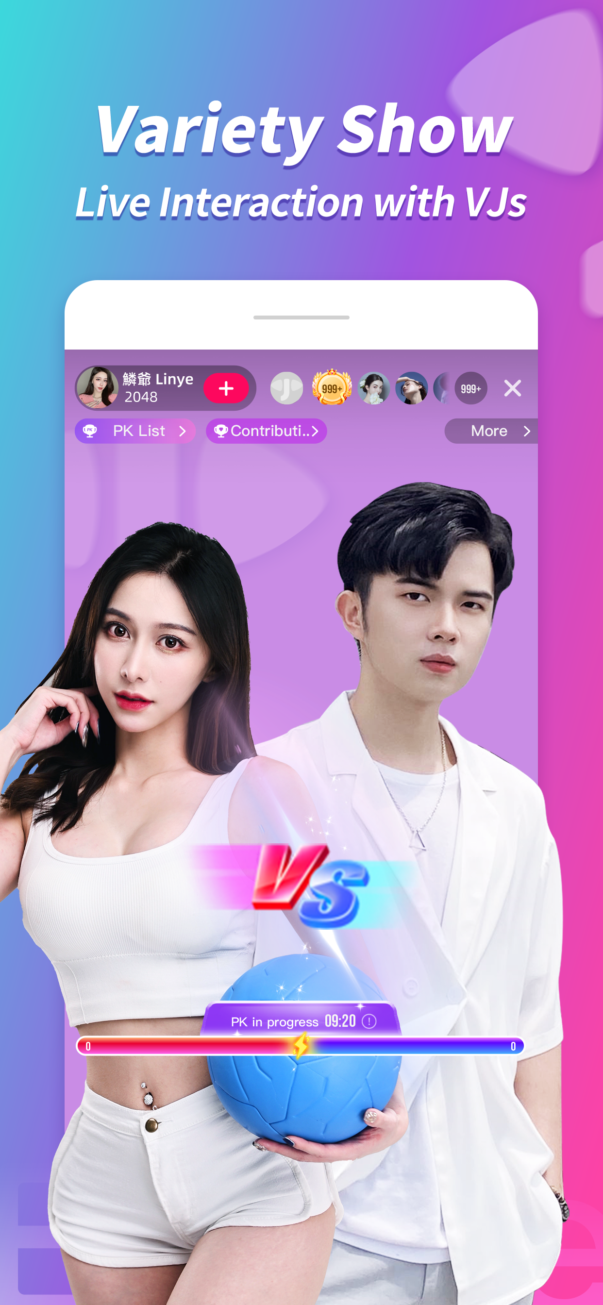 اسکرین شات 4 برنامه Elelive – Live Show, Fun, Chat