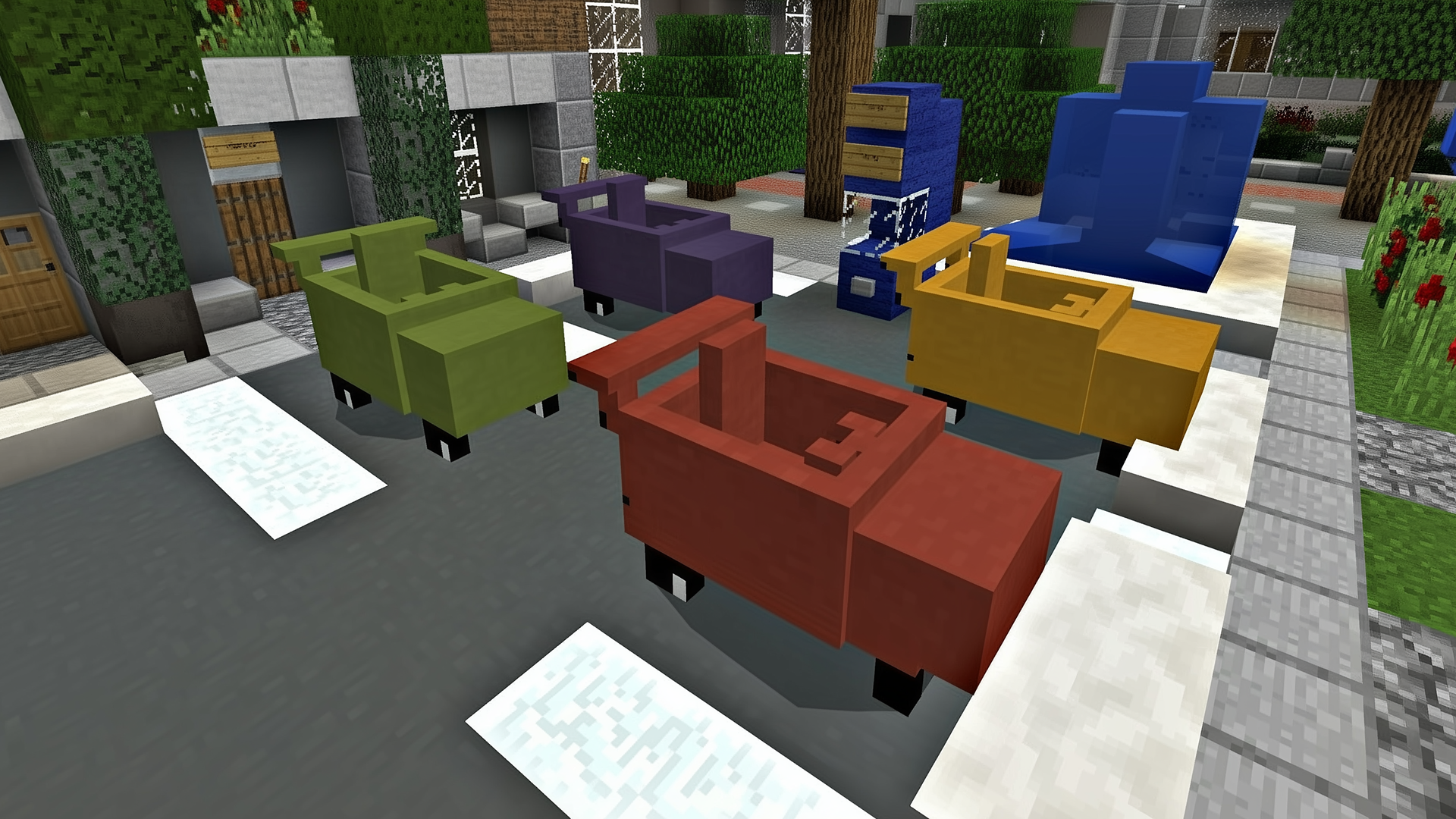 اسکرین شات 7 برنامه Cars addon for Minecraft