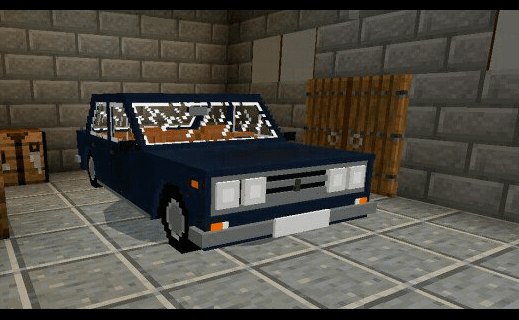 اسکرین شات 5 برنامه Minecraft car mod. Vehicle