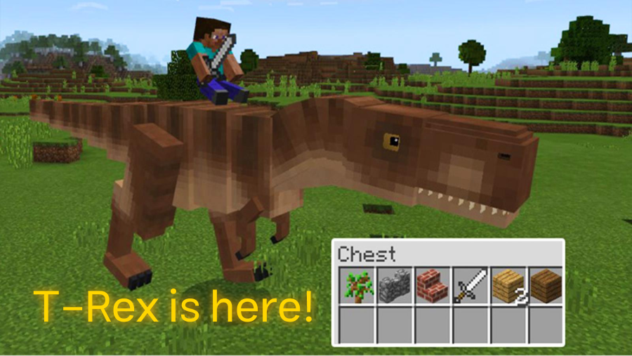 اسکرین شات 1 برنامه Jurassic Dinosaurs Mod