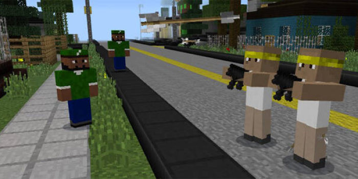 اسکرین شات 5 برنامه SA GTA in Minecraft PE