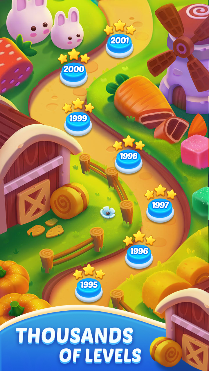 اسکرین شات 5 بازی Candy Blast Fever:Cubes Crush
